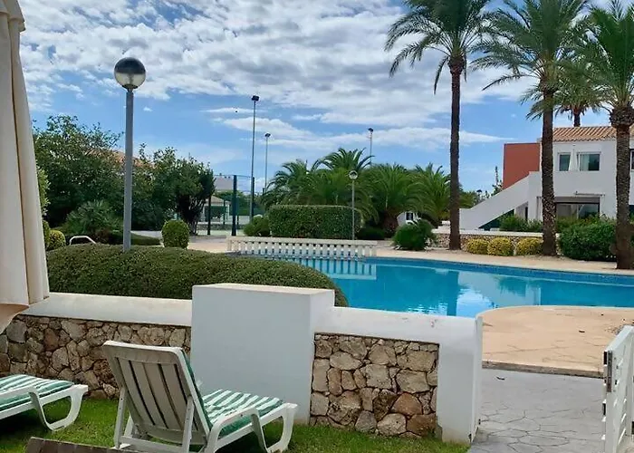 Apartment En Menorca Con Piscina Y Cerca Playa